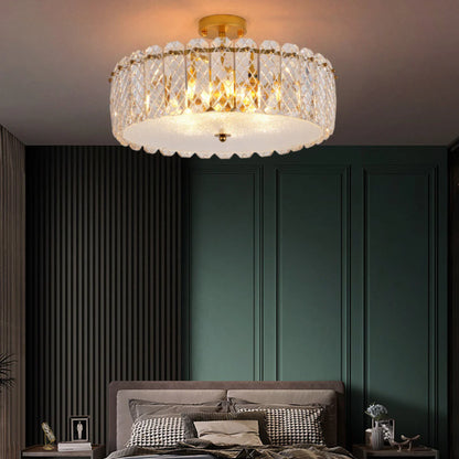 Velez Crystal Ceiling Lamp - Nuvé