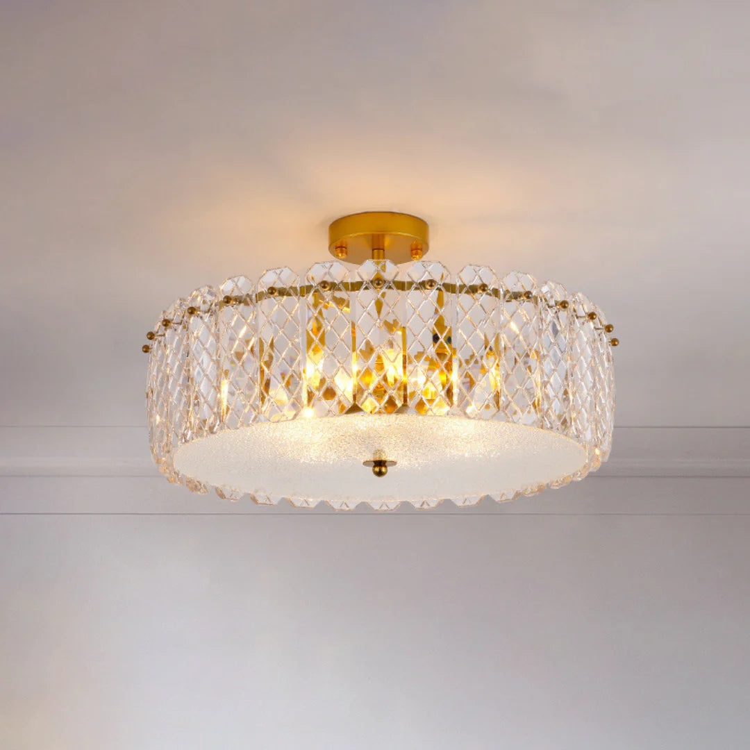 Velez Crystal Ceiling Lamp - Nuvé