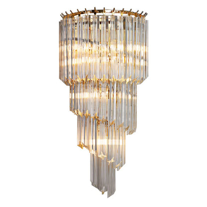 Tapered Alana Crystal Wall Lamp - Nuvé
