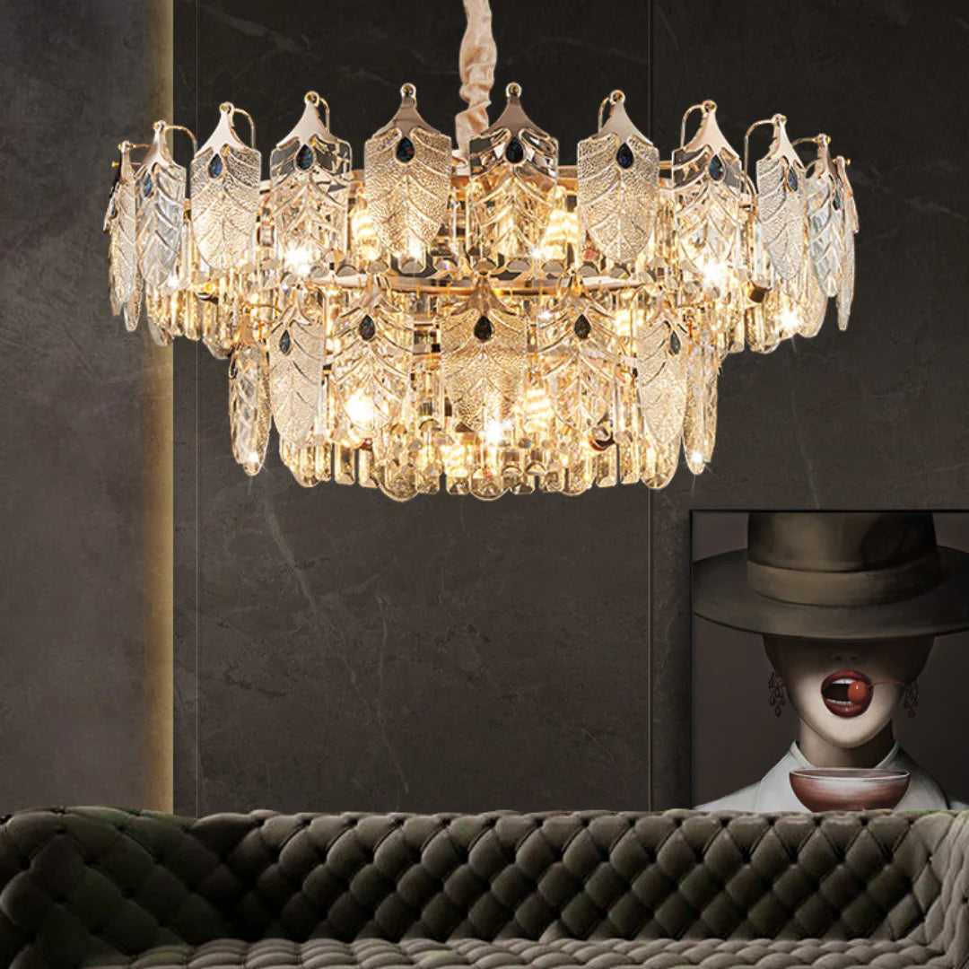 Veneto Modern Elegant Crystal Chandelier - Nuvé