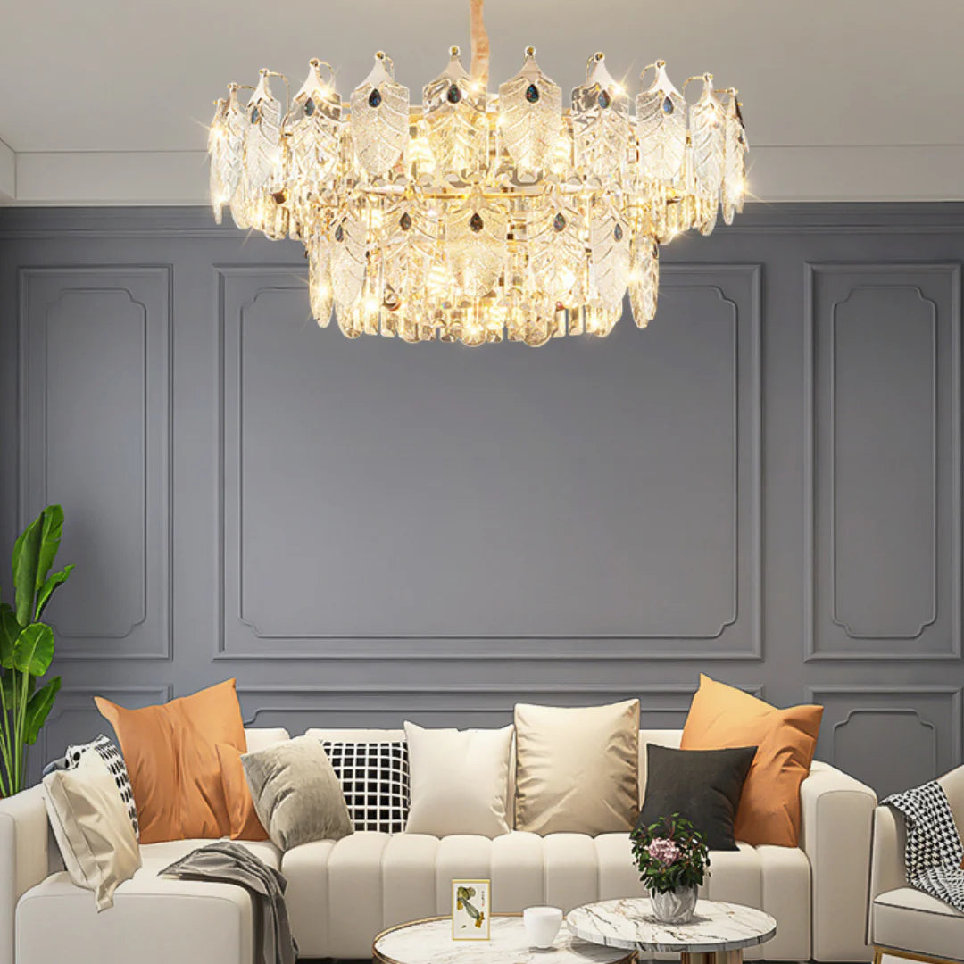 Veneto Modern Elegant Crystal Chandelier - Nuvé