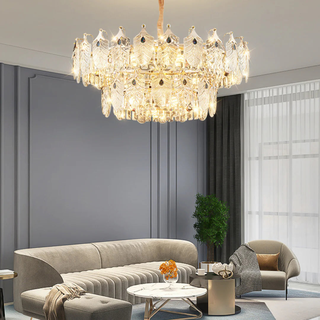 Veneto Modern Elegant Crystal Chandelier - Nuvé
