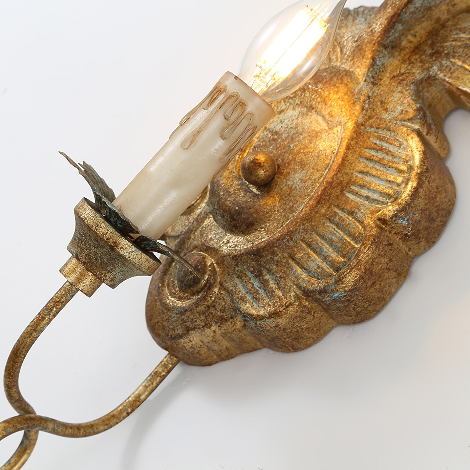 Verdure Wood Vintage Wall Lamp - Nuvé