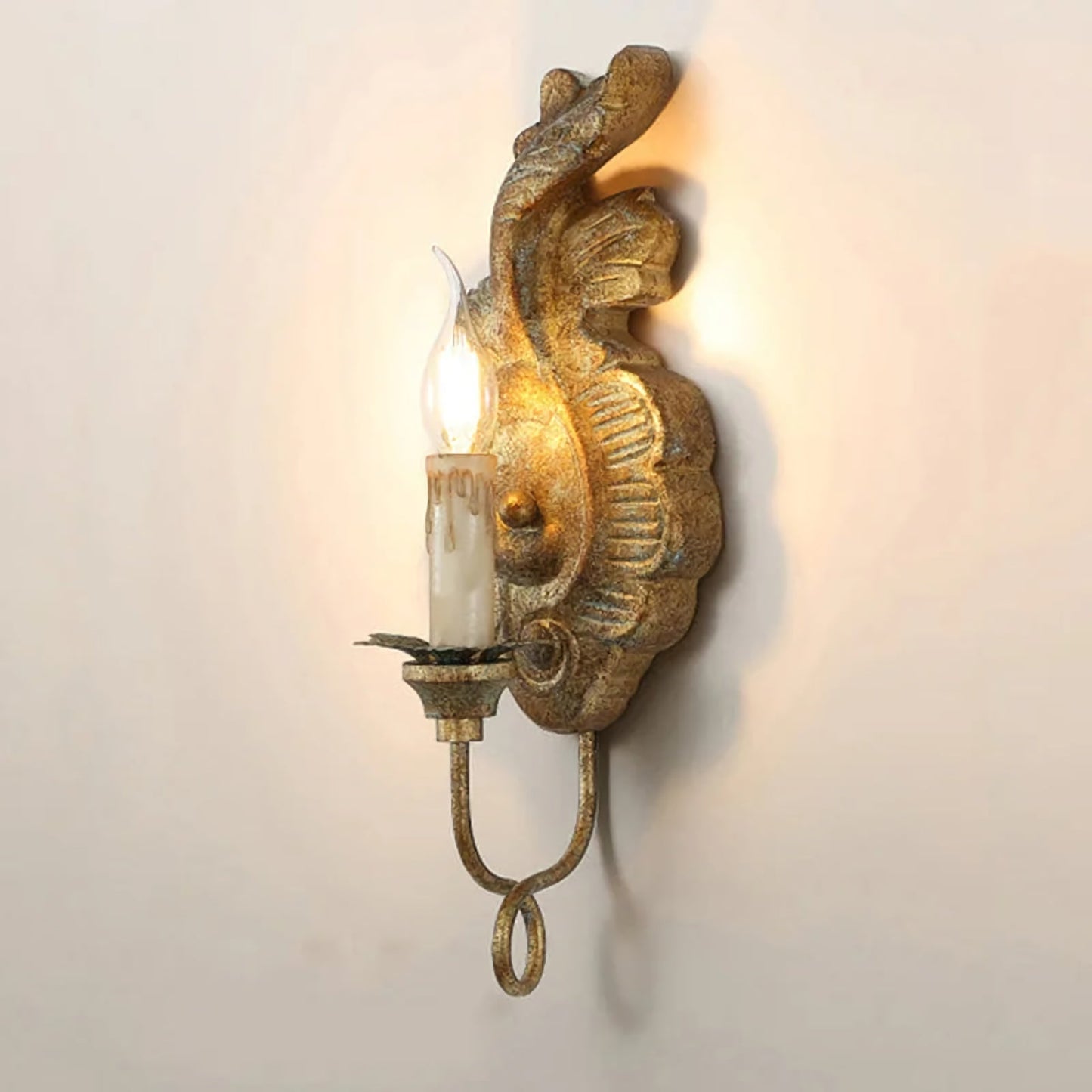 Verdure Wood Vintage Wall Lamp - Nuvé