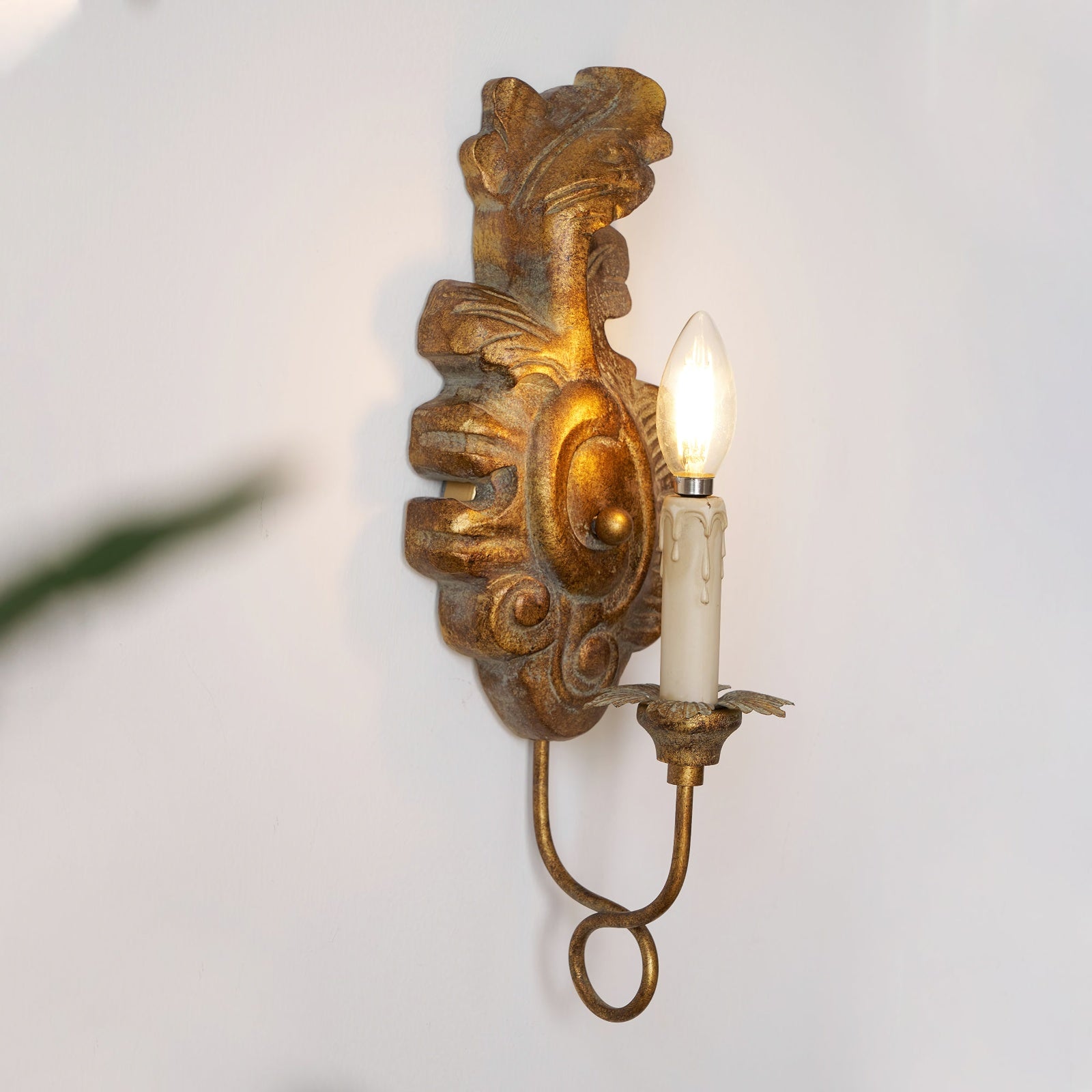 Verdure Wood Vintage Wall Lamp - Nuvé