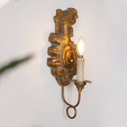 Verdure Wood Vintage Wall Lamp - Nuvé