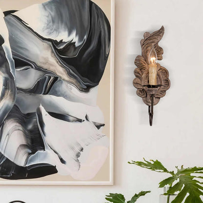 Verdure Wood Vintage Wall Lamp - Nuvé