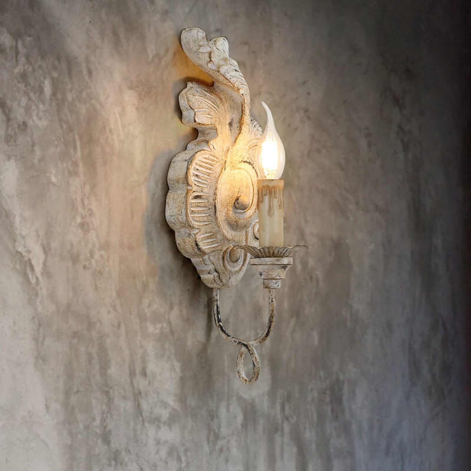 Verdure Wood Vintage Wall Lamp - Nuvé