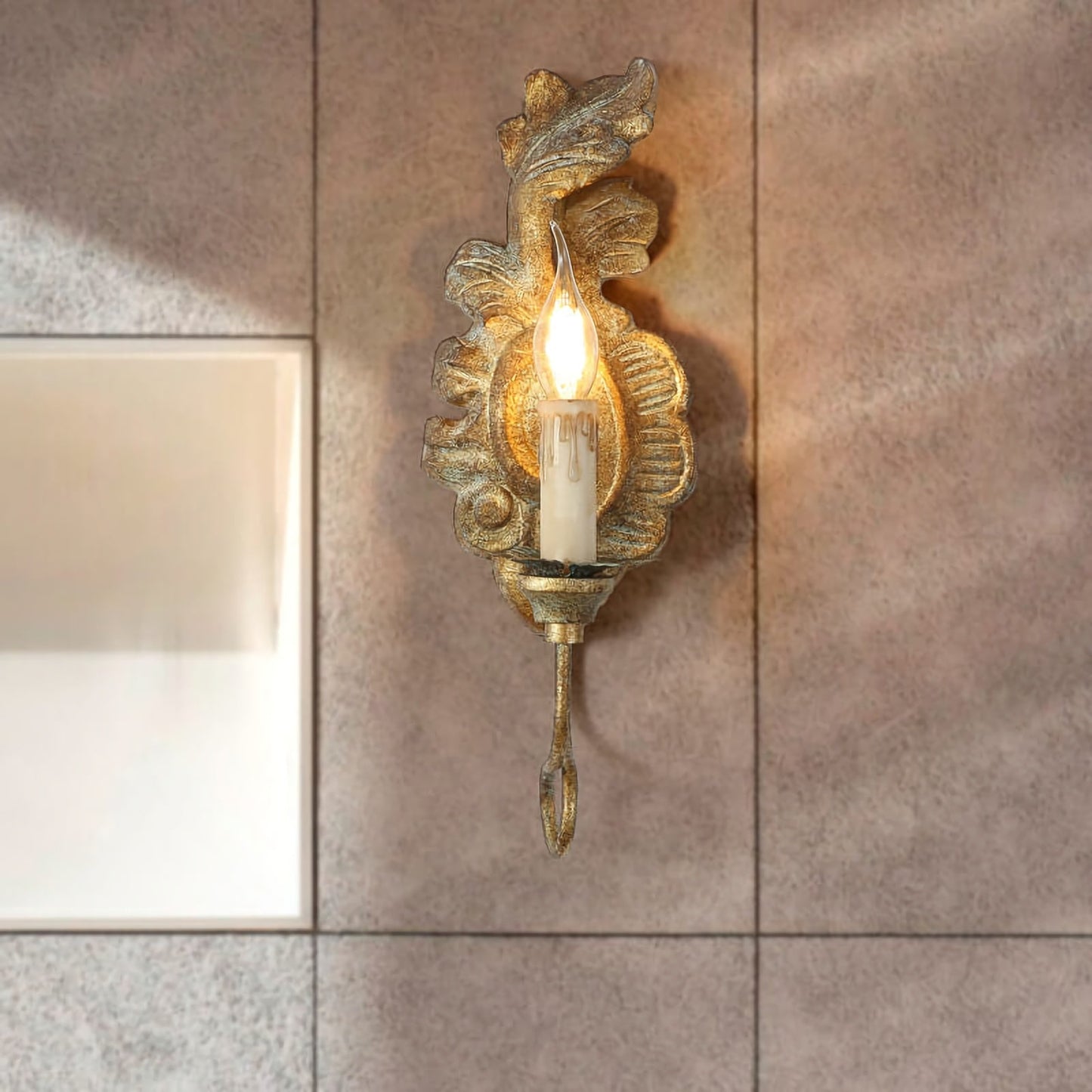 Verdure Wood Vintage Wall Lamp - Nuvé