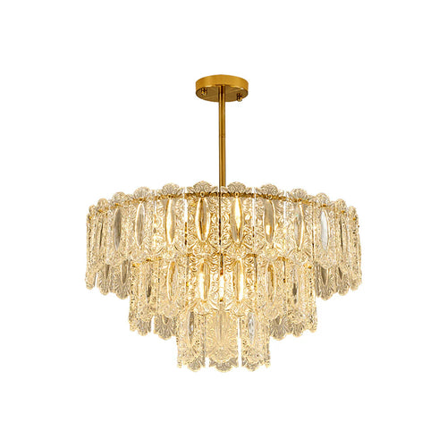 Vienna Glass Petals Chandelier - Nuvé