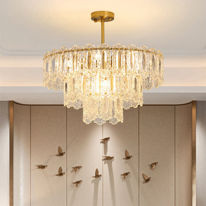 Vienna Glass Petals Chandelier - Nuvé