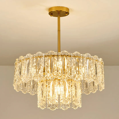 Vienna Glass Petals Chandelier - Nuvé