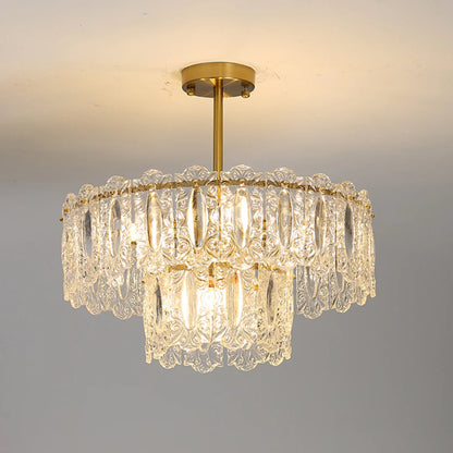 Vienna Glass Petals Chandelier - Nuvé