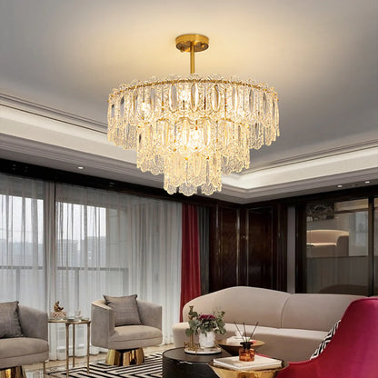 Vienna Glass Petals Chandelier - Nuvé