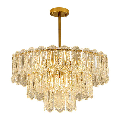 Vienna Glass Petals Chandelier - Nuvé