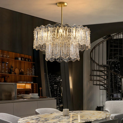 Vienna Glass Petals Chandelier - Nuvé