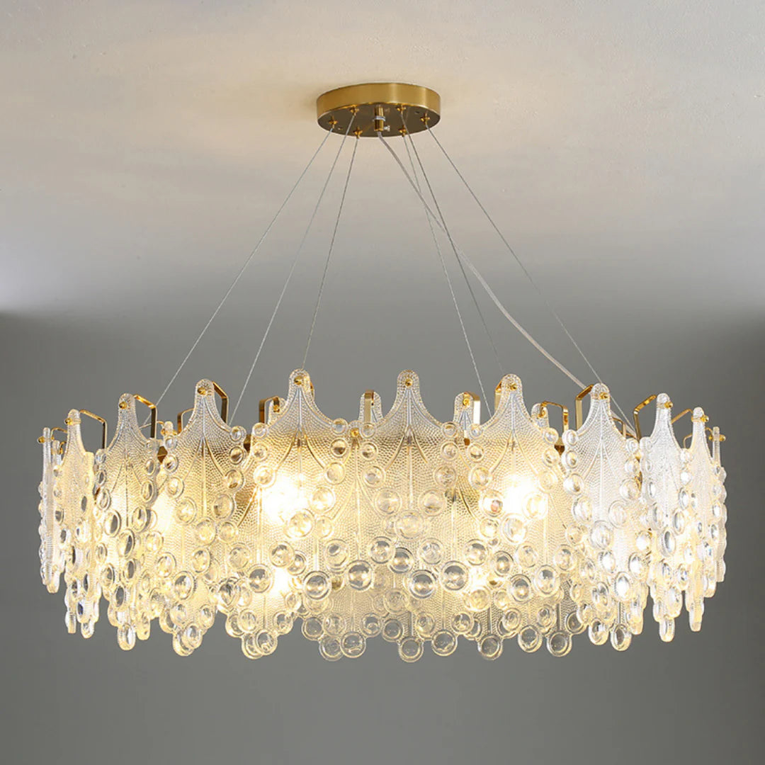 Vilary Glass Chandelier - Nuvé