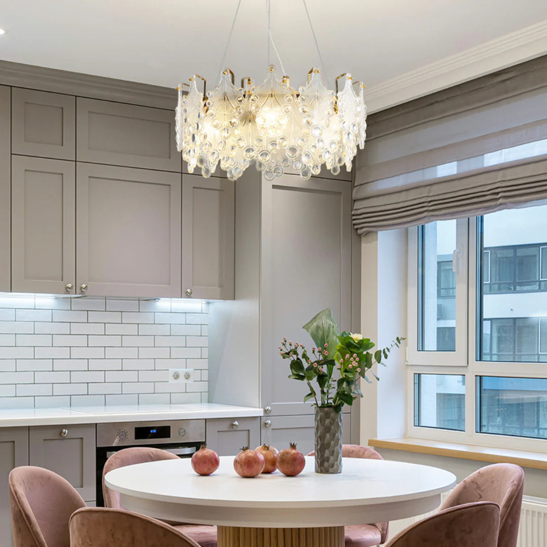Vilary Glass Chandelier - Nuvé