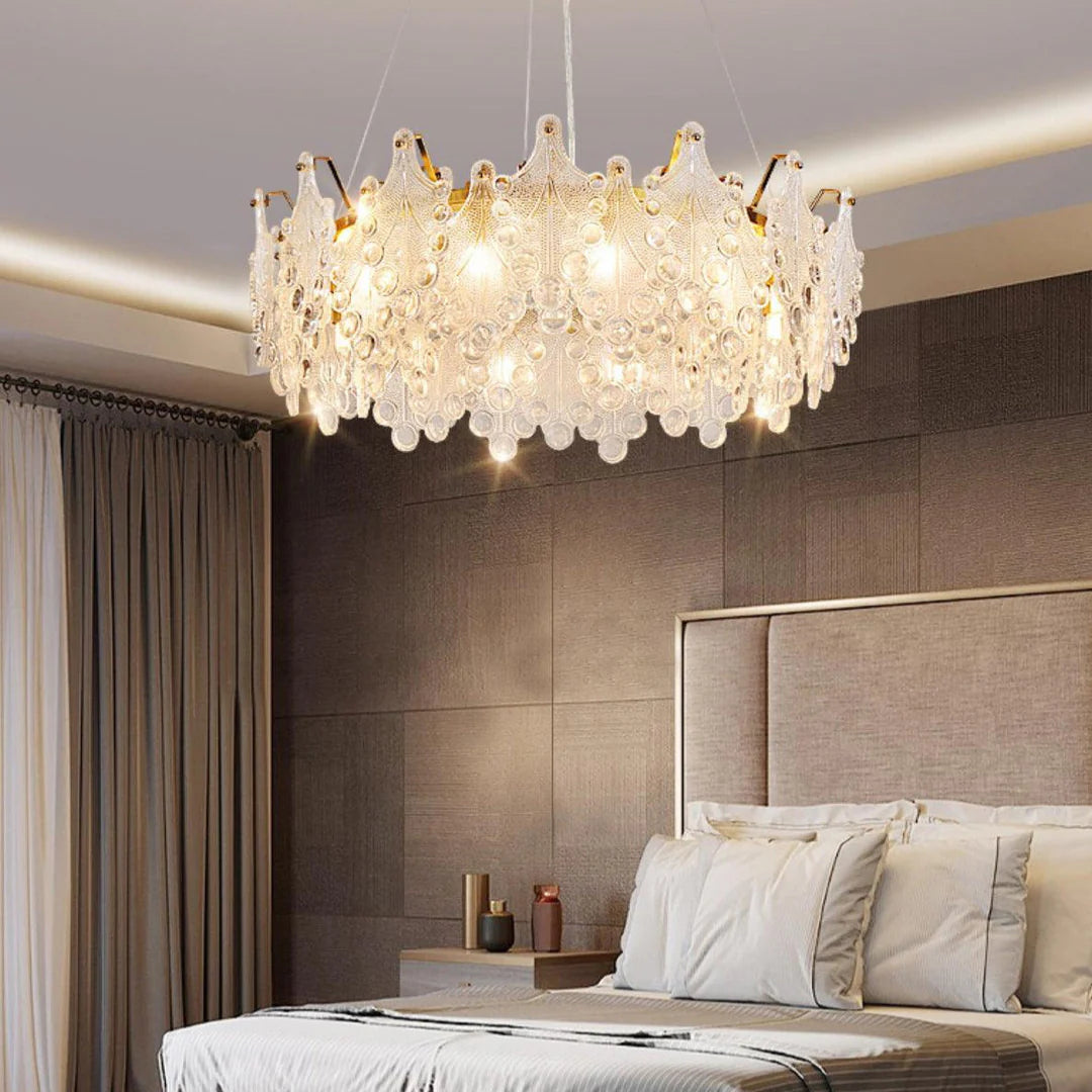 Vilary Glass Chandelier - Nuvé