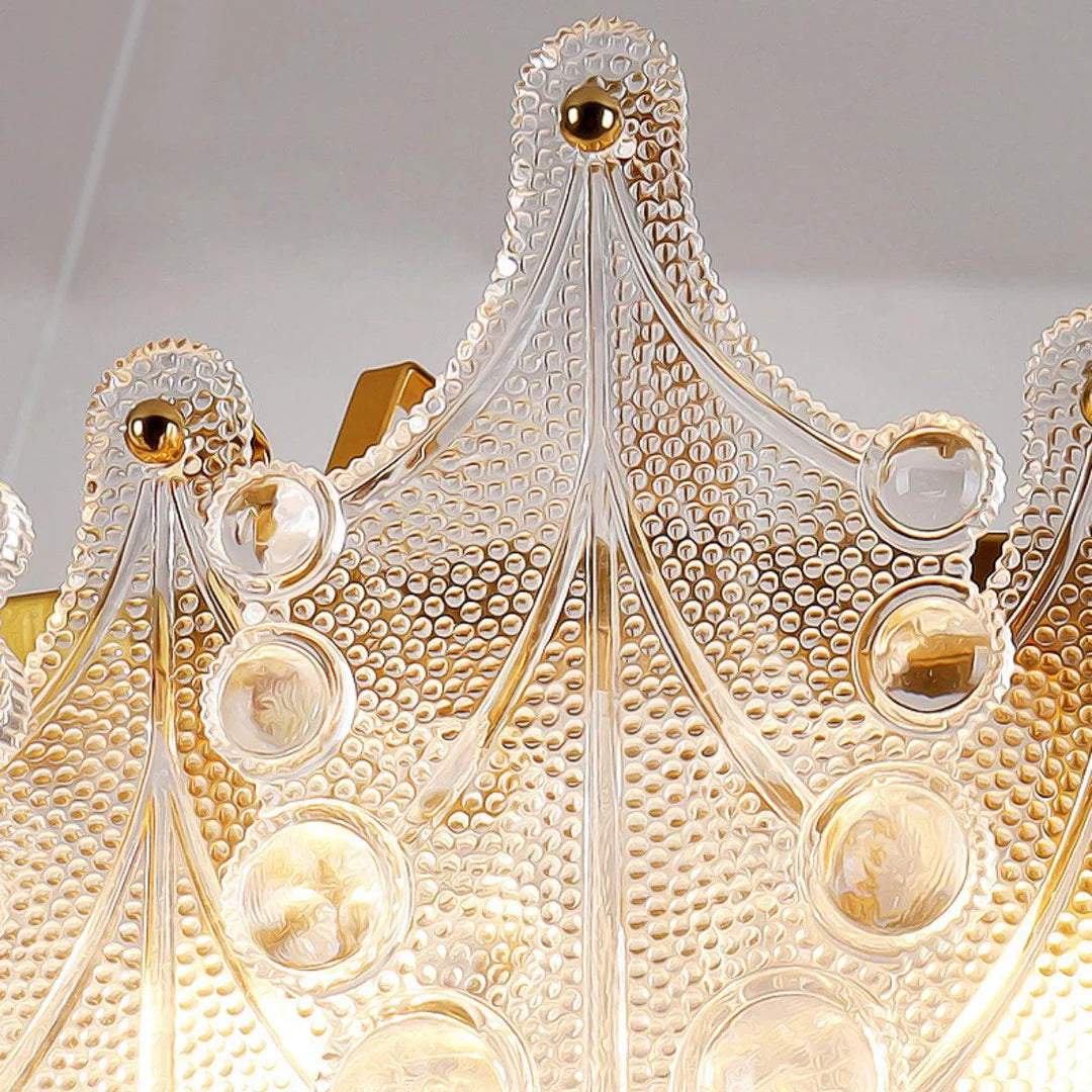 Vilary Glass Chandelier - Nuvé