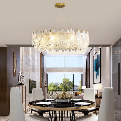 Vilary Glass Chandelier - Nuvé