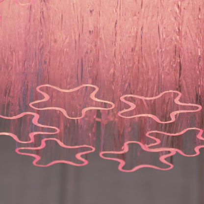Vintage Murano Pink Glass Ceiling Light - Nuvé