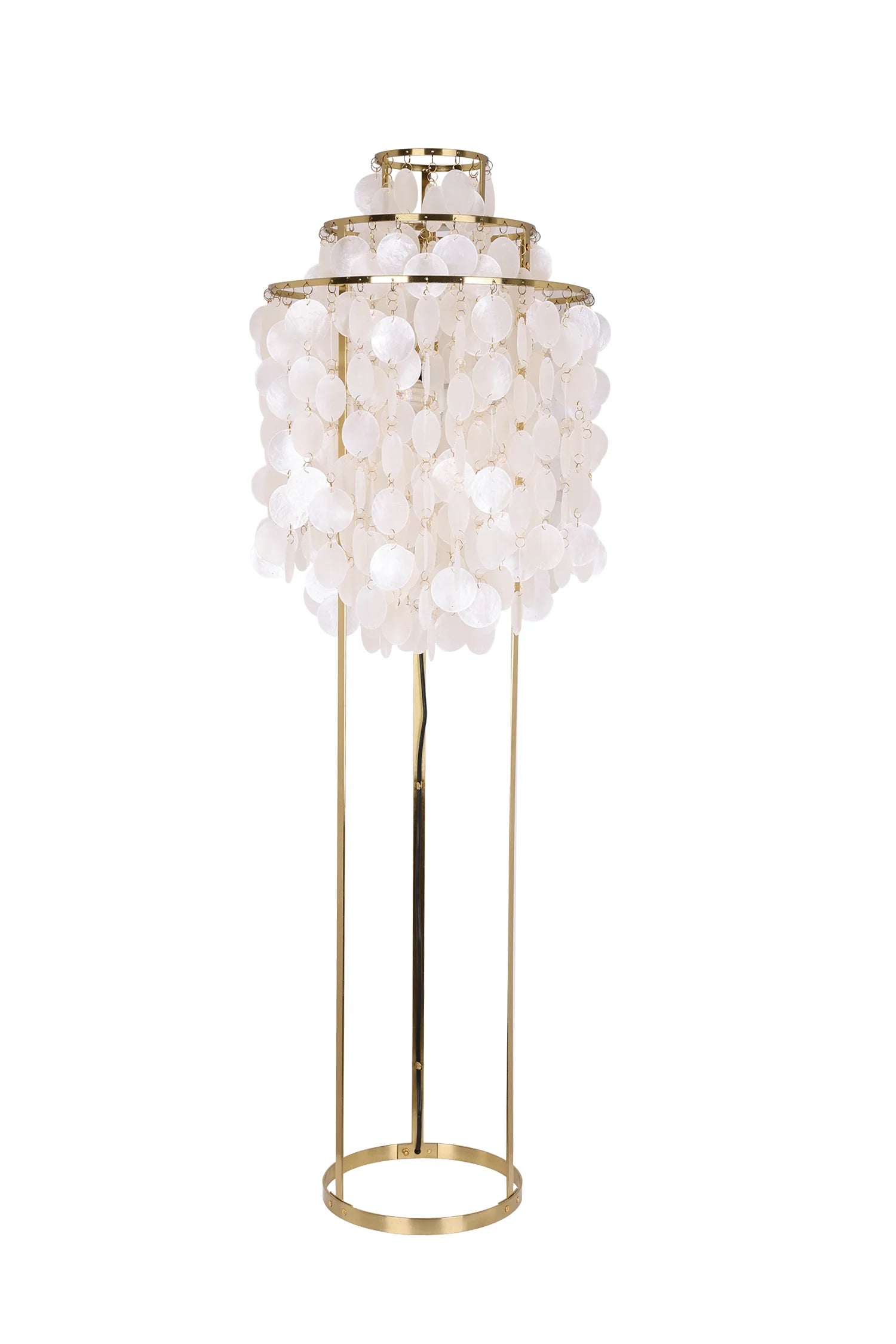 Vintage Shell Floor Lamp - Nuvé