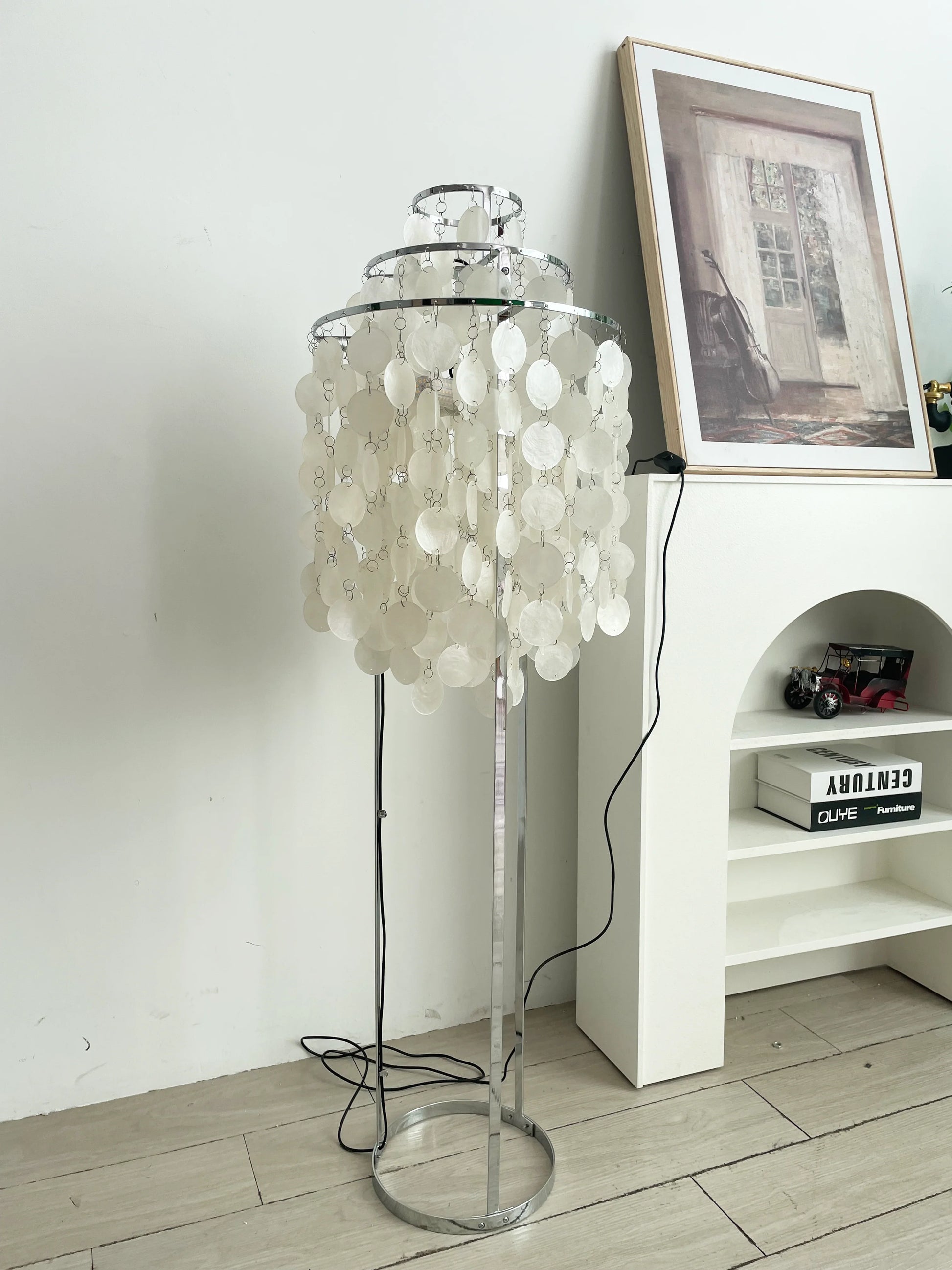 Vintage Shell Floor Lamp - Nuvé