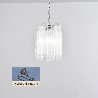 Vintage Transparent Murano Chandelier - Nuvé