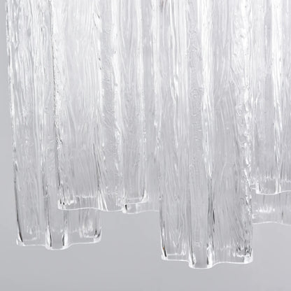 Vintage Transparent Murano Chandelier - Nuvé