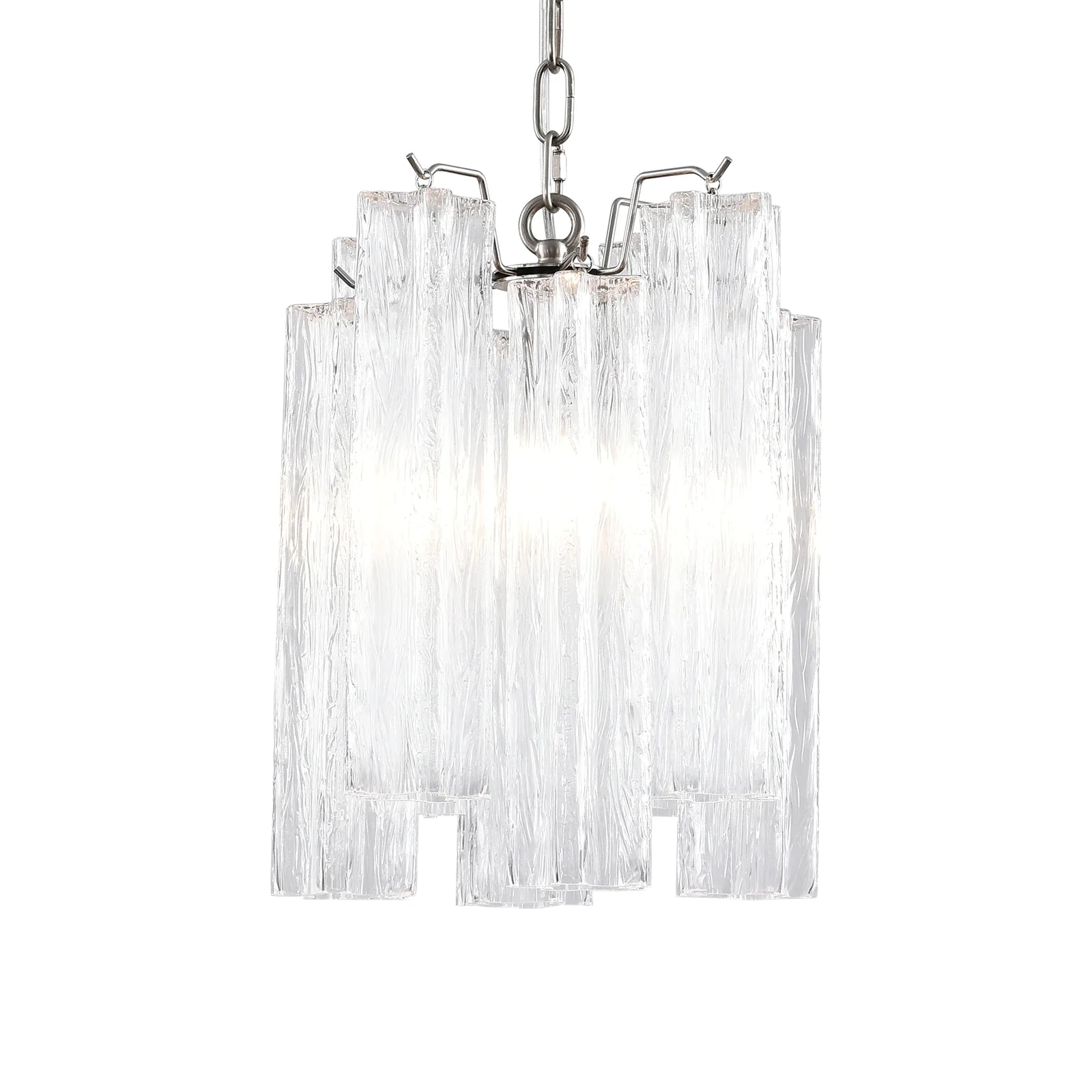 Vintage Transparent Murano Chandelier - Nuvé