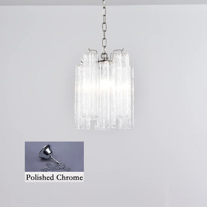 Vintage Transparent Murano Chandelier - Nuvé