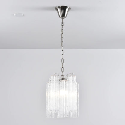 Vintage Transparent Murano Chandelier - Nuvé