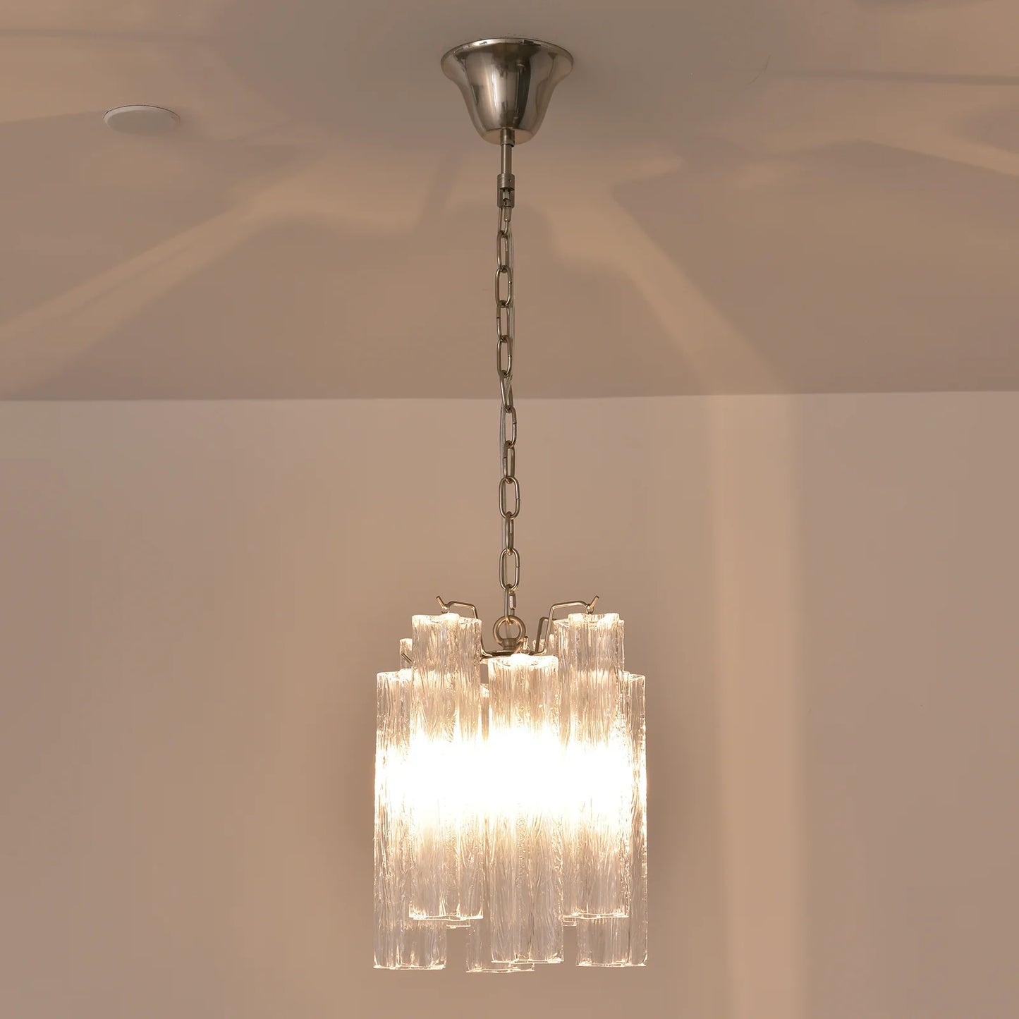 Vintage Transparent Murano Chandelier - Nuvé