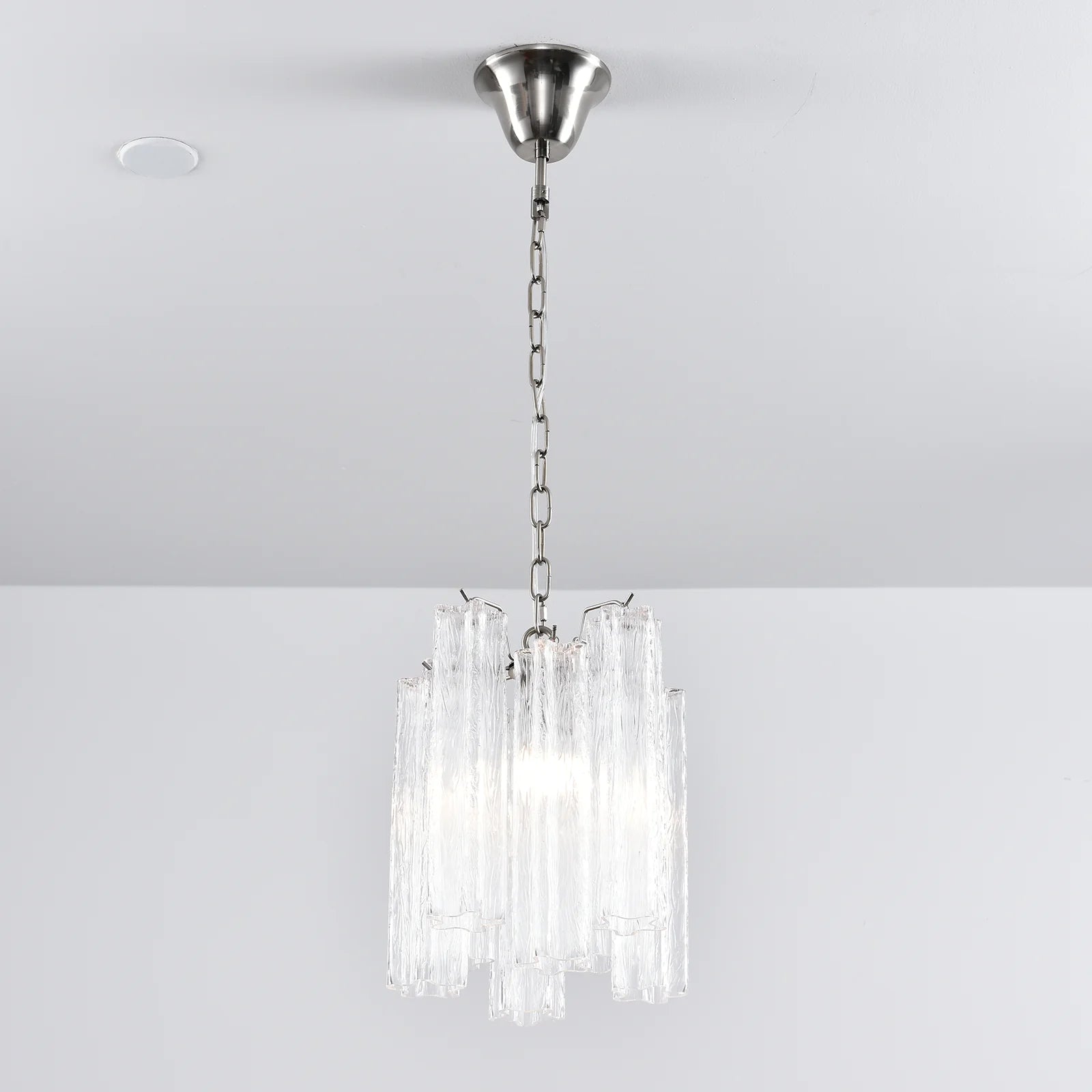 Vintage Transparent Murano Chandelier - Nuvé