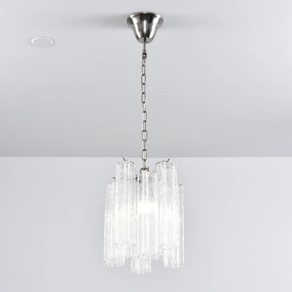 Vintage Transparent Murano Chandelier - Nuvé