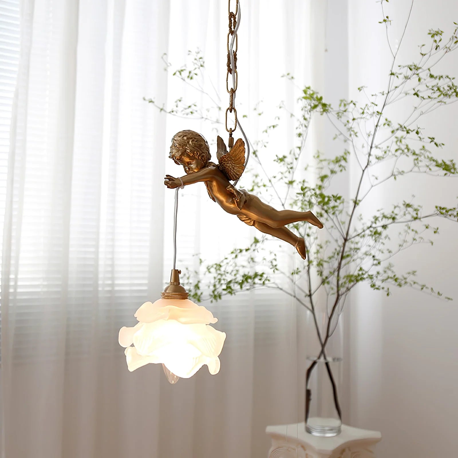 Vintage Angel Pendant Light - Nuvé