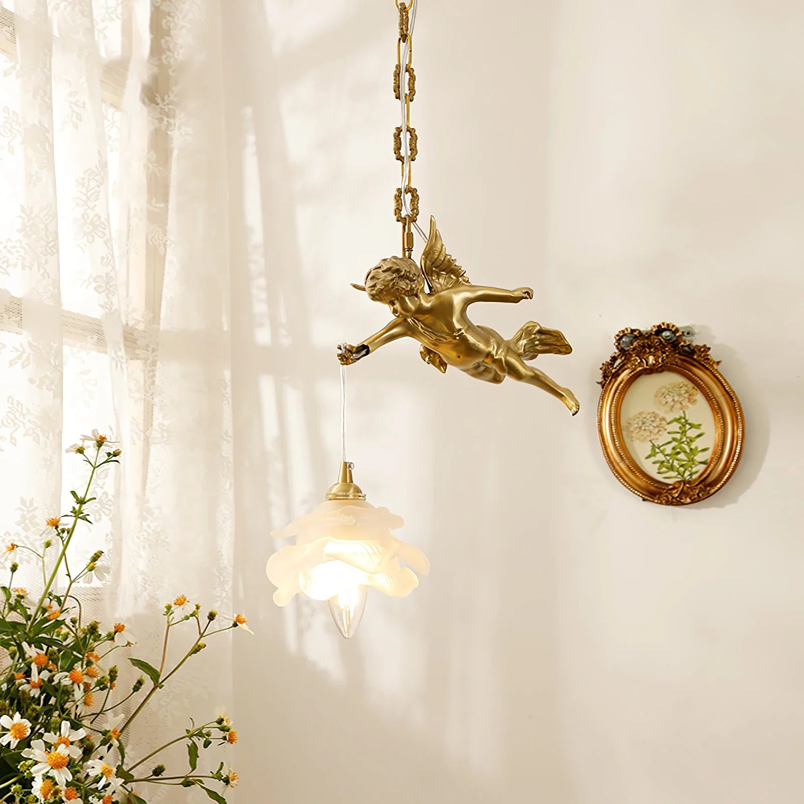 Vintage Angel Pendant Light - Nuvé