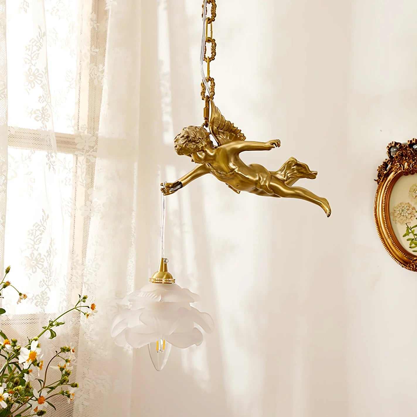Vintage Angel Pendant Light - Nuvé