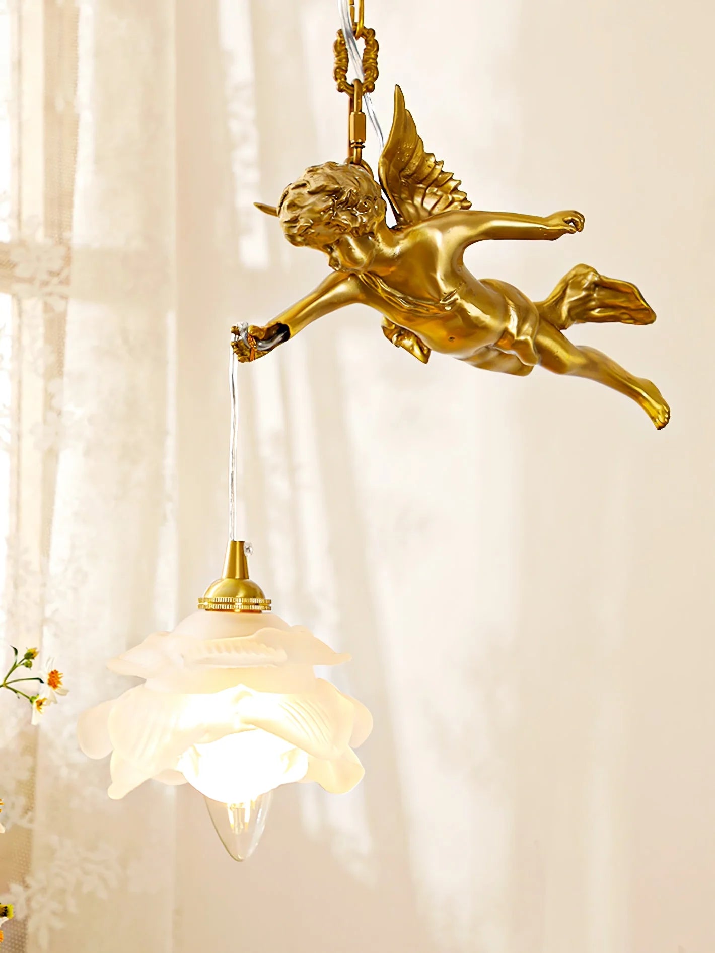 Vintage Angel Pendant Light - Nuvé