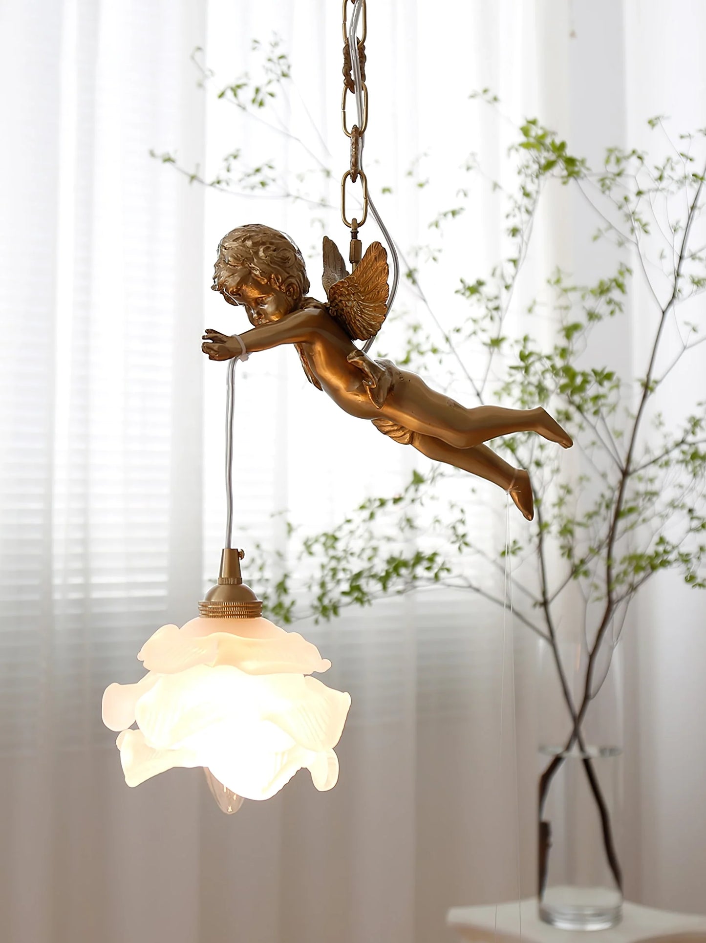 Vintage Angel Pendant Light - Nuvé