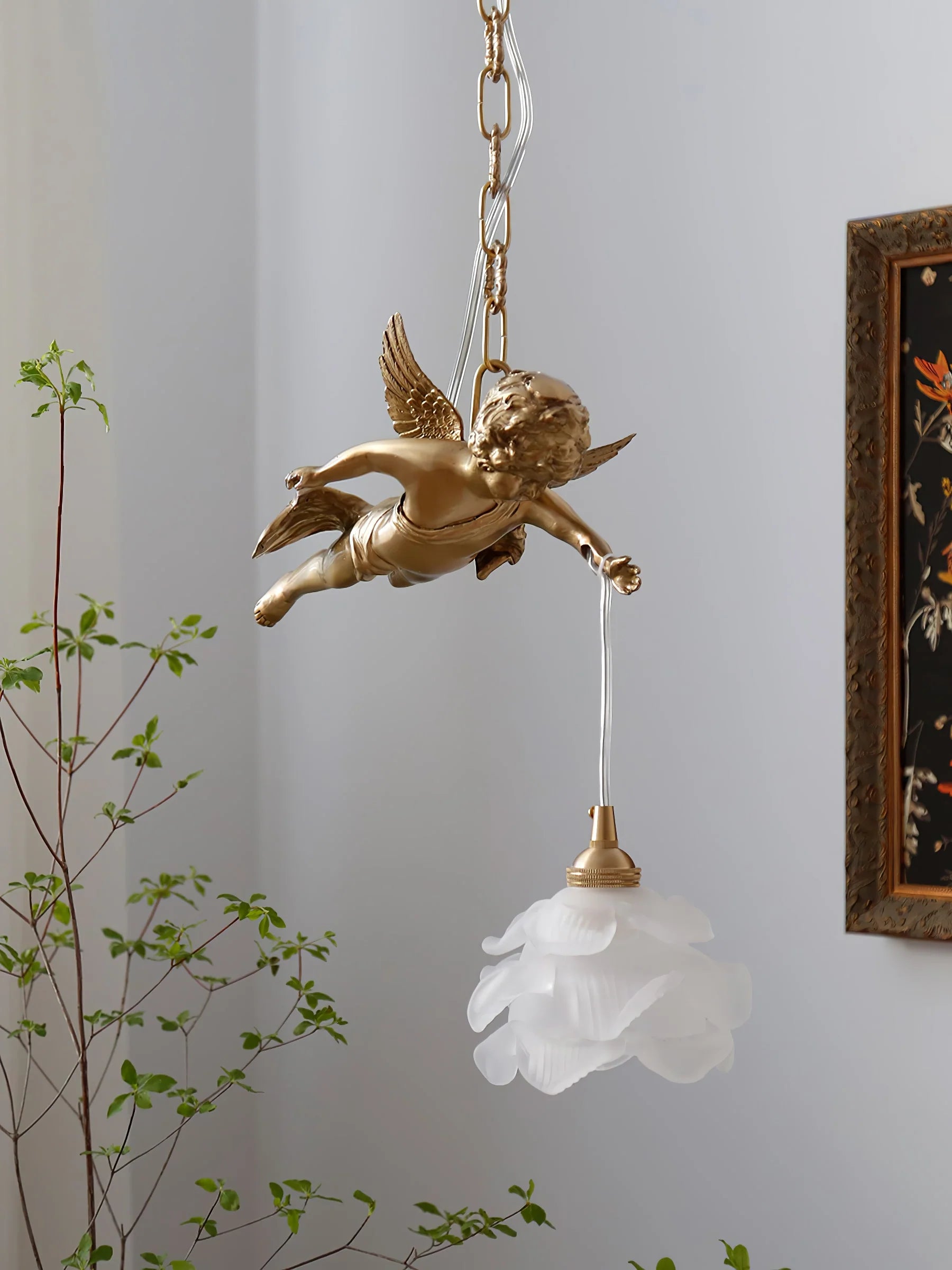 Vintage Angel Pendant Light - Nuvé