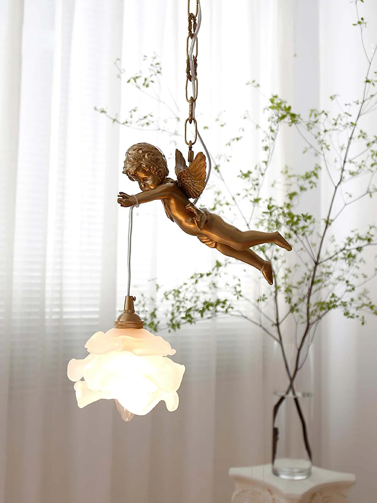 Vintage Angel Pendant Light - Nuvé
