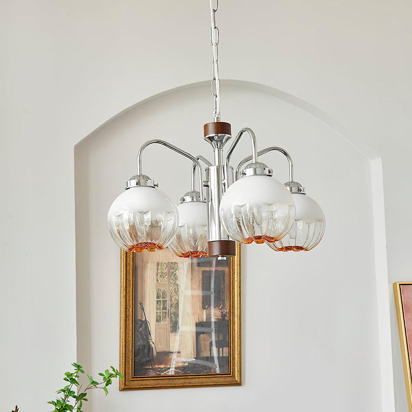 Flower Bud Glass Chandelier - Nuvé