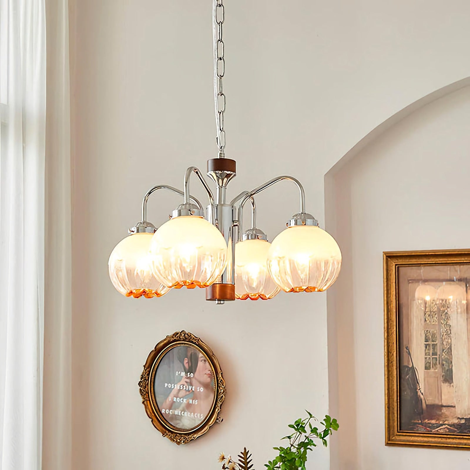 Flower Bud Glass Chandelier - Nuvé