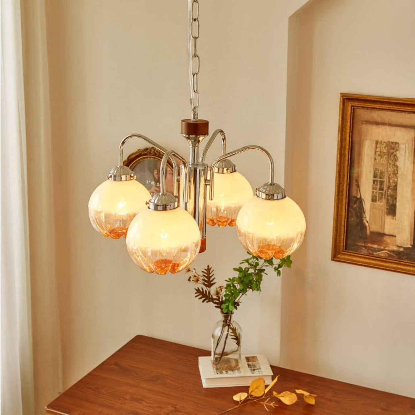 Flower Bud Glass Chandelier - Nuvé