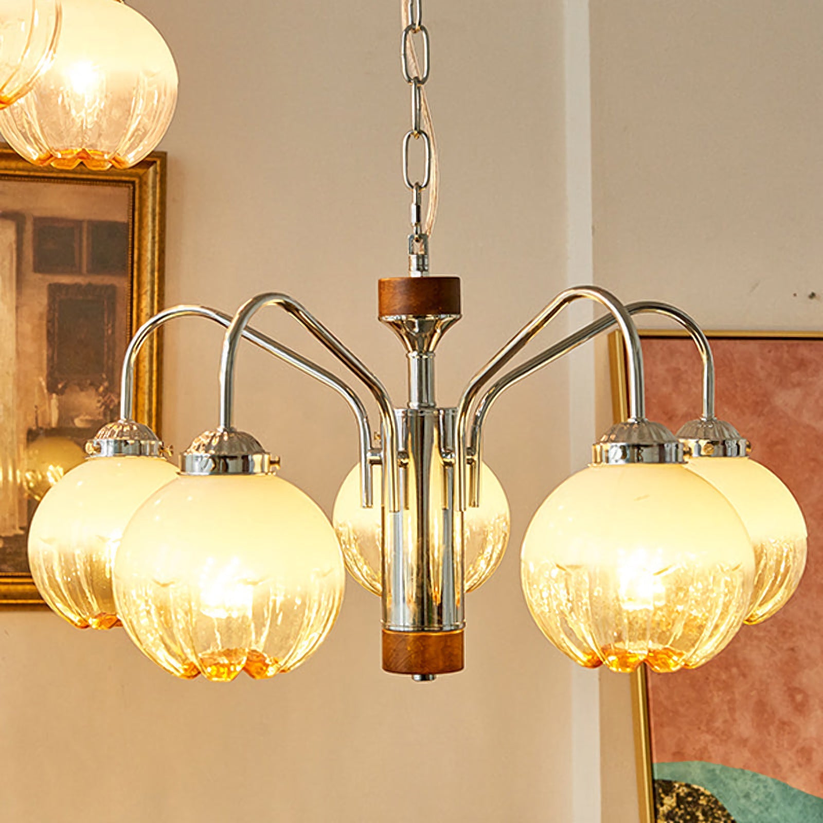 Flower Bud Glass Chandelier - Nuvé