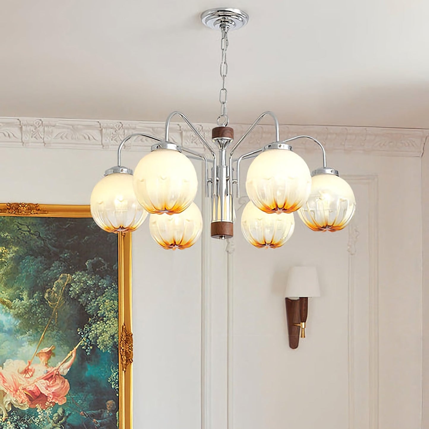 Flower Bud Glass Chandelier - Nuvé