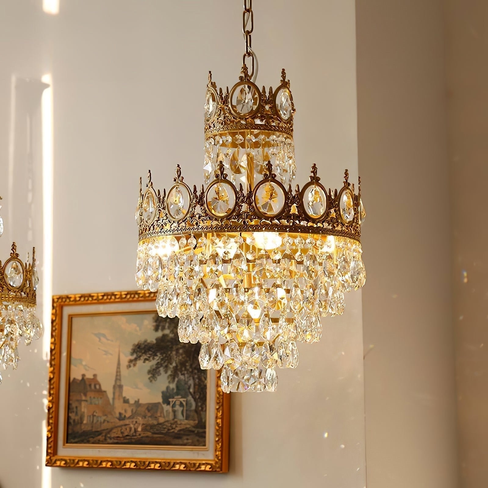 Vintage Crystal Chandelier - Nuvé