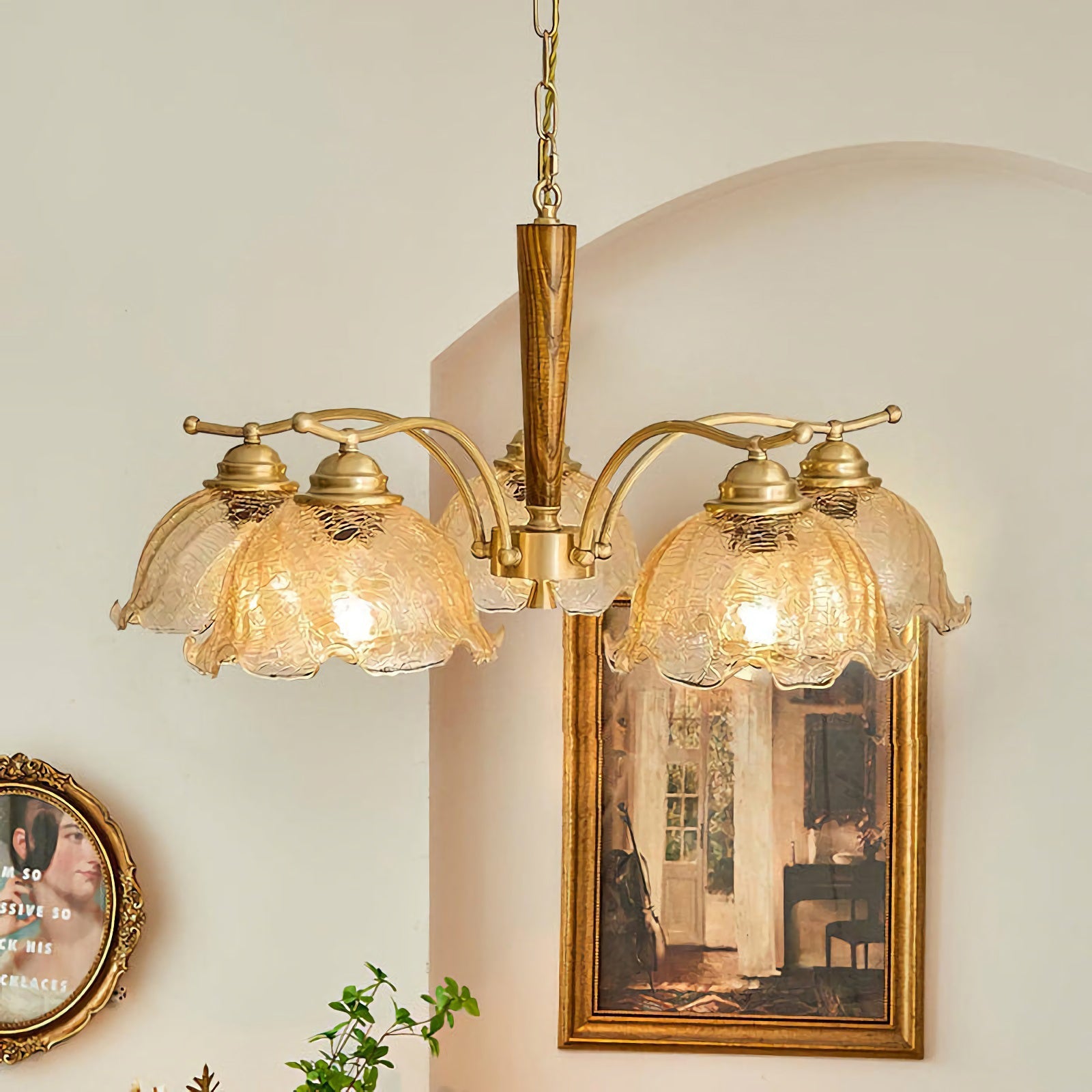 Vintage Petal Chandelier - Nuvé